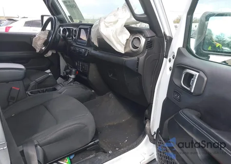 2020 Jeep Wrangler Unlimited Sahara 4X4 из США, поврежденный, VIN 1C4HJXEN3LW164986